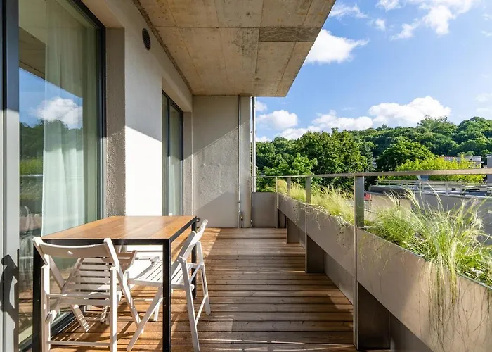 Light- Filled Flat With Balcony In A Heart Of *